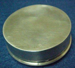 Gorham Powder Box - Silver