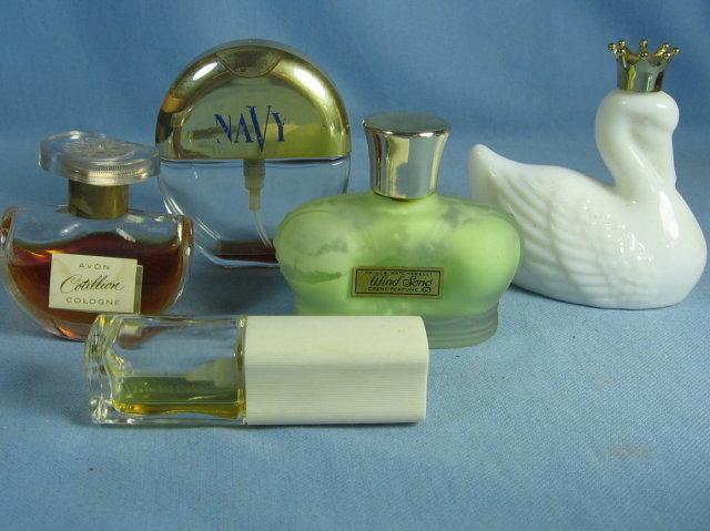 Miniature Perfume Bottle Group - Vintage Glass Vanity Bottles