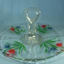 Heisey LARIAT Chop Plate - Antique Glass Serving Platter