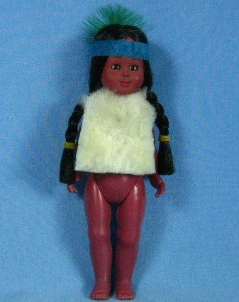 Souvenir INDIAN Papoose Doll