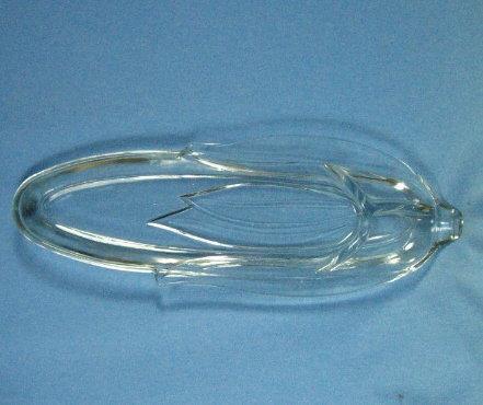 CORN on the COB Serving Dish Group - Vintage Clear Glass