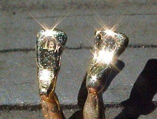 18K Sea Diver Diamond Face Pendant - Jewelry
