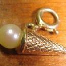 14K Ice Cream Cone Charm - Jewelry