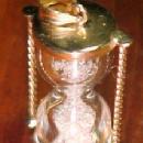 10K Hour Glass Pendant - Jewelry