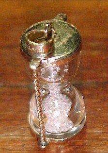 10K Hour Glass Pendant - Jewelry