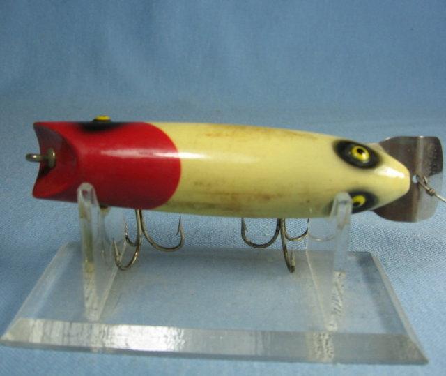 TWO ORENO Fishing Lure - Antique Wooden Sporting Bait