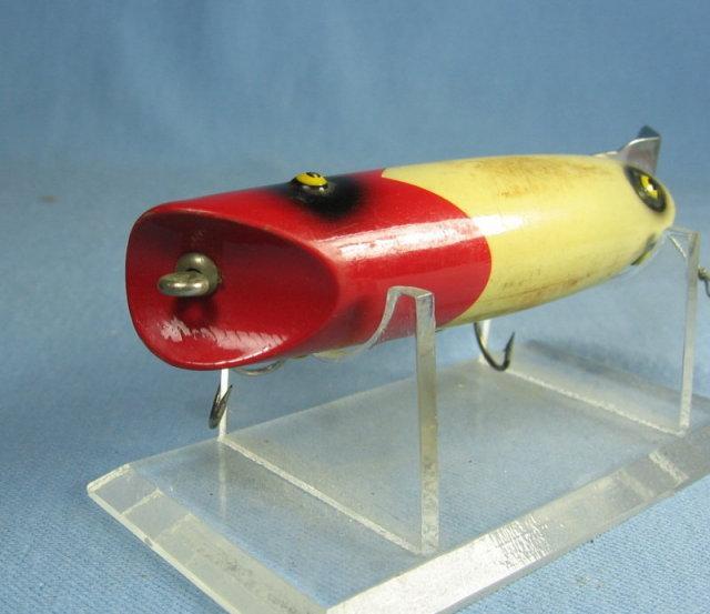 TWO ORENO Fishing Lure - Antique Wooden Sporting Bait