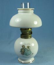 Tiny Talk Minitaure Oil Lamp - Collectible Porcelain Lighting