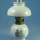 Tiny Talk Minitaure Oil Lamp - Collectible Porcelain Lighting