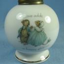 Tiny Talk Minitaure Oil Lamp - Collectible Porcelain Lighting