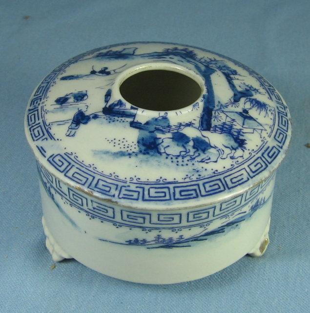 Peacock Blue MASTER SALT DIP - Antique Glass