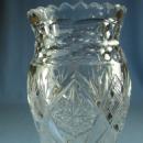 Antique Cut Glass Vase