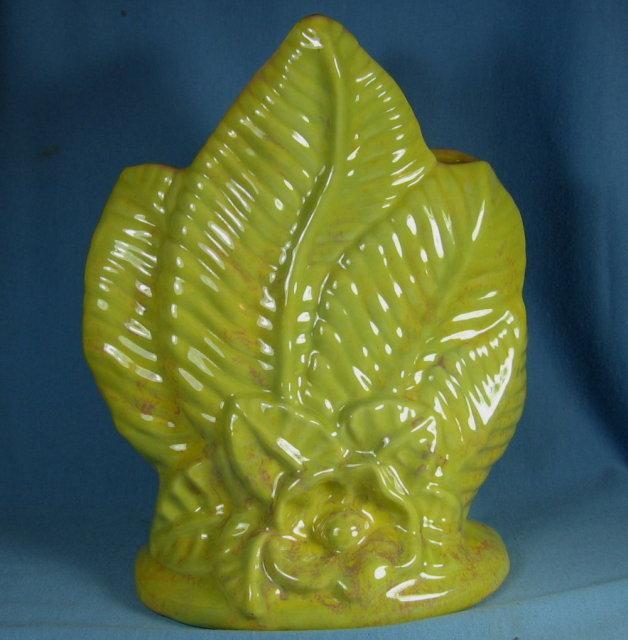 Gonder FLOWER & FERN Vase - Large Vintage Pottery