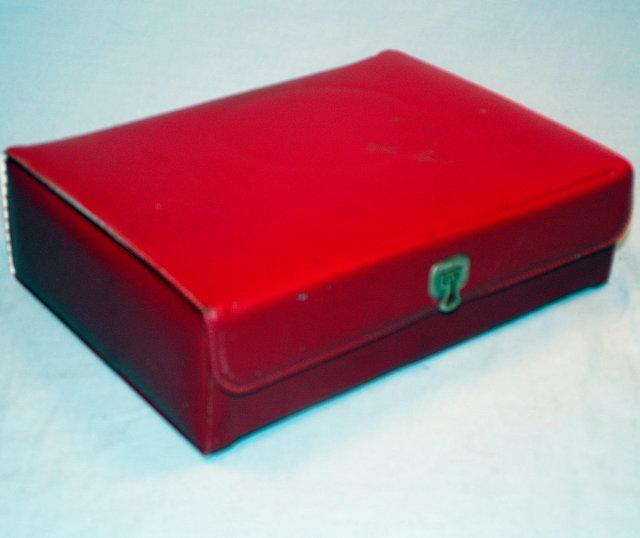 Electric Travel Iron in Original Case - Metalware