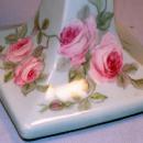 Hand Painted Flowered Porcelain AUSTRIAN CANDLEHOLDERS