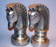 Heavy Cast HORSE Bookends - Metalware