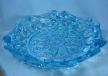 1950's Pattern Glass Cigar Ashtray