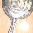 1914 Hotel Savannah Georgia Advertising Mirror - Silver