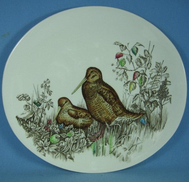 Buffalo Pottery Hand Painted Plate - Antique 1906