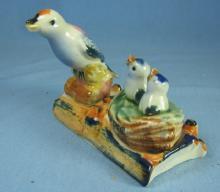 Bluebird BIRD and BIRDNEST Salt & Pepper Shaker Set - Vintag