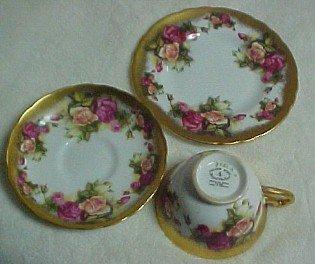 Golden Rose Royal Chelsea 3 piece - Porcelain / Fine China