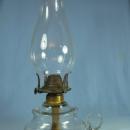 Pressed Glass Oil Lamp Glass Chimney - Vintage lighting