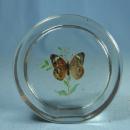 BUTTERFLY Paperweight - Vintage Viking Glass