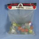 Gladding VITRO Cats Eye 20pc MARBLES Vintage New in Bag - toy
