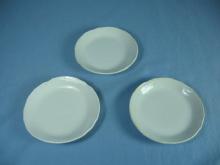 Antique Meakin BUTTER PAT Group - Antique Ironstone 3pc group