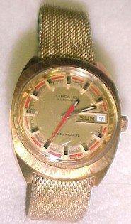 Lucian Piccard Vintage Circa 101 Water Resistent Gold Watch - Jewelry