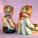 HUMMEL Porcelain BOOK WORM Bookends