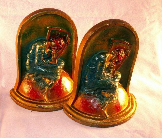 LOST HOPE Polychrome Bookends - Metalware