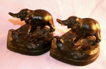ELEPHANT Bookends - Metalware