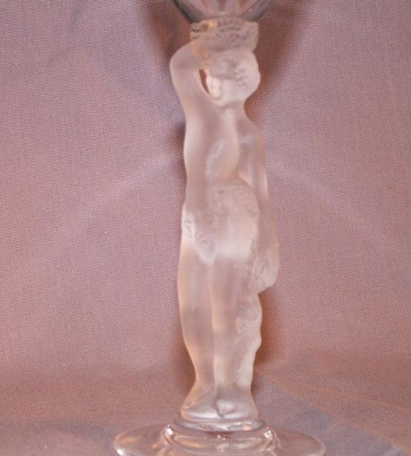 2 Pieces of Crystal Glass Nude Stemware
