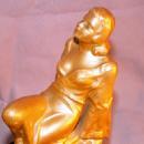 Cast Metal JEAN HARLOW Bookends - Metalware