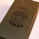 Rosenthal VERSACE Green Double Faced Lead Crystal Glass Bottle Stopper in Box