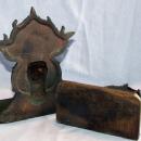 Solid Bronze ELKS Bookends - Metalware
