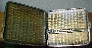 Cigarette Holder Sterling Art Deco - silver