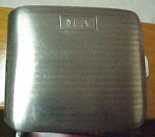 Cigarette Holder Sterling Art Deco - silver