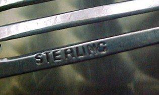 Cigarette Holder Sterling Art Deco - silver