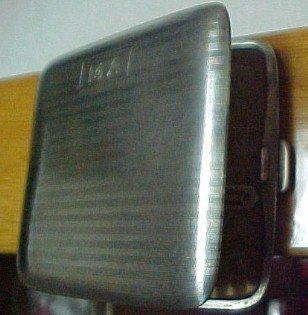 Cigarette Holder Sterling Art Deco - silver