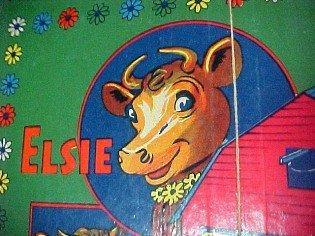 ELSIE Elmer Beulah Bordon GAME BOARD - Toys