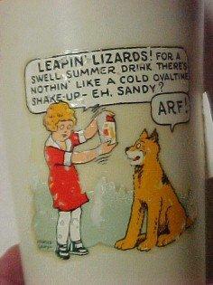 Ovaltine Mixer ORPHAN ANNIE - Advertising