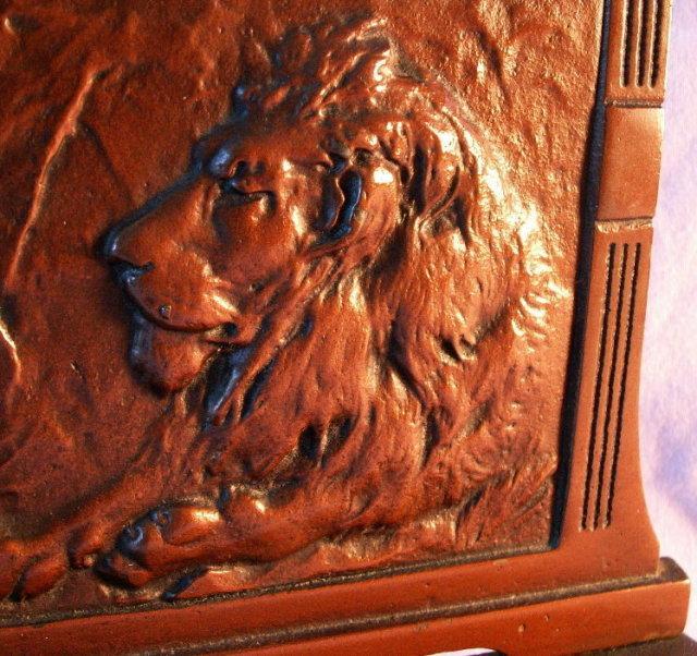 Cast Iron LION Bookends - Metalware