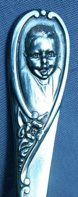 GERBER Silver Plated Baby's Spoon - Metalware
