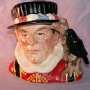Colorful Royal Doulton THE YEOMAN OF THE GUARD Porcelain Jug