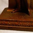 Cast Metal MR. MICAWBER Bookend/Doorstop - Metalware