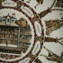 SHAKESPEARE CHARACTERS ALL THE WORLD'S A STAGE Porcelain Plate