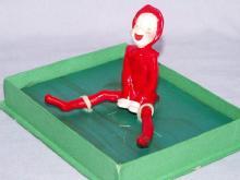 Colorful Pixie Potters Porcelain PIXIE ELF in Original Box