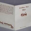 Colorful Pixie Potters Porcelain PIXIE ELF in Original Box